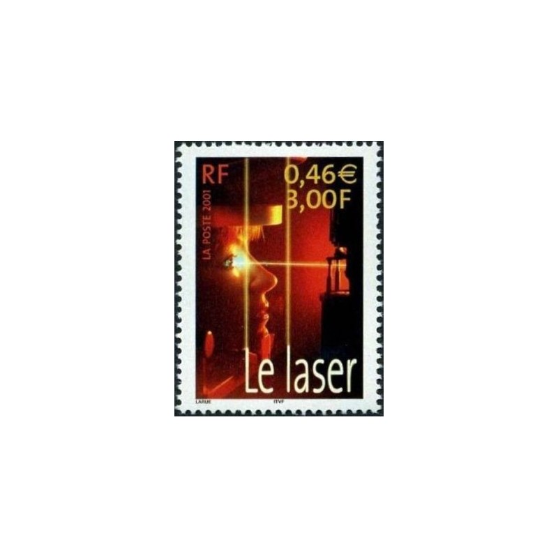 Timbre Yvert France No 3424 Sciences, le laser