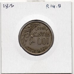 100 francs Cochet 1958 Chouette TTB+, France pièce de monnaie
