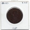 Sol 1791 D Lyon 1er semestre cuivre Louis XVI pièce de monnaie royale