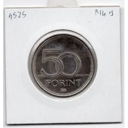 Hongrie 50 forint 2007 Sup+, KM 805 pièce de monnaie