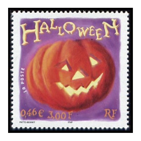 Timbre Yvert France No 3428 Halloween