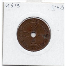 Indochine 1 cent 1912 TTB+, Lec 73 pièce de monnaie