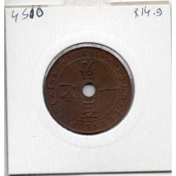 Indochine 1 cent 1920 sup-, Lec 81 pièce de monnaie