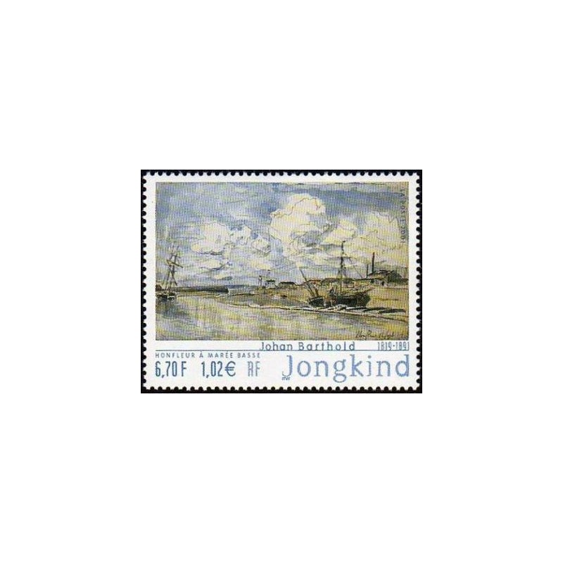 Timbre Yvert France No 3429 Johan Barthold Jongking