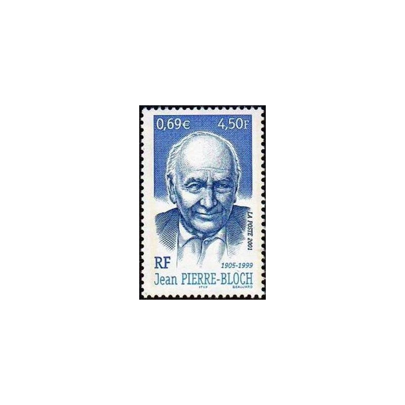 Timbre Yvert France No 3434 Jean Pierre Bloch