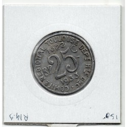25 centimes Toulouse de la chambre de commerce 1922-1933 pièce de monnaie