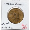 20 Francs Casino de Royat ND environ 1920  monnaie de nécessité