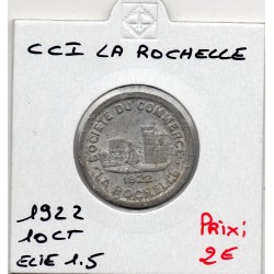 25 centimes La Rochelle de la chambre de commerce 1922 pièce de monnaie