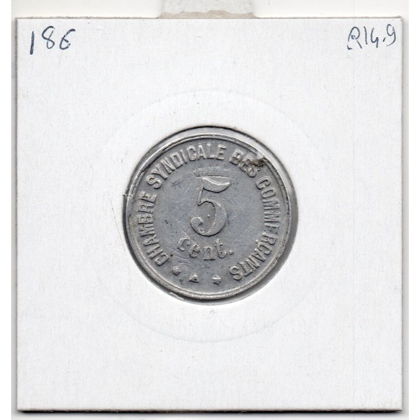 5 centimes Perpignan de la chambre de commerce 1921 pièce de monnaie