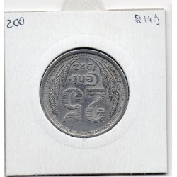 25 centimes Eure et Loire de la chambre de commerce 1922 pièce de monnaie