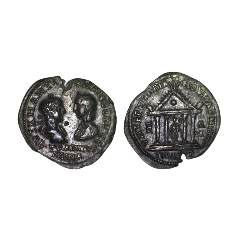 ae27  Gordien III et Tranquilline (241-244) province de Moesie, Marcianopolis