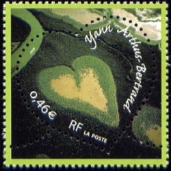 Timbre Yvert France No 3459 Coeur st valentin de yann Arthus Bertrand