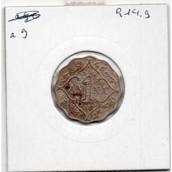 Inde Britannique 1 anna 1919, TTB- KM 513 pièce de monnaie