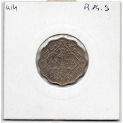 Inde Britannique 1 anna 1907 TB, KM 504 pièce de monnaie