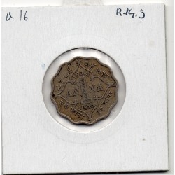 Inde Britannique 1 anna 1910 TB, KM 504 pièce de monnaie