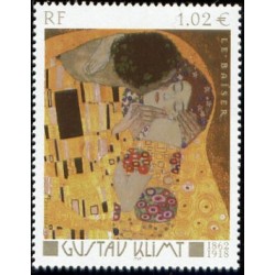 Timbre Yvert France No 3461 Le baiser de Gustave Klimt