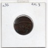 Inde Britannique Madras 5 cash 1803 TB bend, KM 316 pièce de monnaie