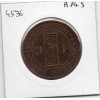 Indochine 1 cent 1892 TTB+, Lec 43 pièce de monnaie