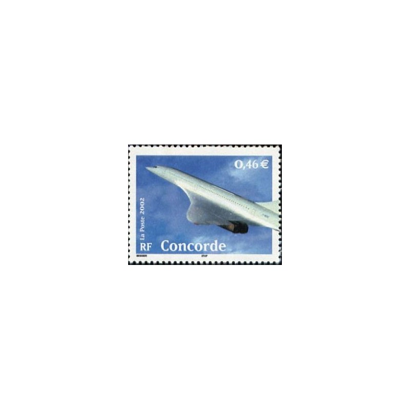 Timbre Yvert France No 3471 Le siècle au fil du timbre, transports le Concorde