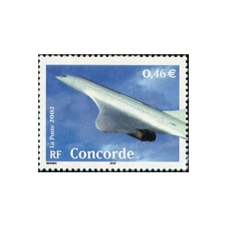 Timbre Yvert France No 3471 Le siècle au fil du timbre, transports le Concorde