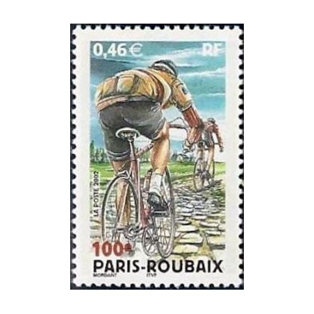 Timbre Yvert France No 3481 Paris roubaix