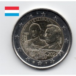 2 euro commémorative Luxembourg 2021 Normale Grand Duc Jean pièce de monnaie €