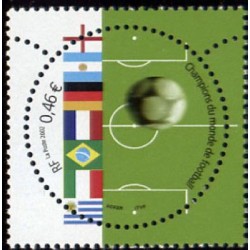 Timbre Yvert France No 3483 Championnat du monde de football 2002