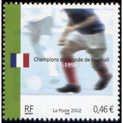 Timbre Yvert France No 3484 Championnat du monde de football 2002