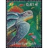 Timbre Yvert France No 3485 Faune Marine Tortue de Luth
