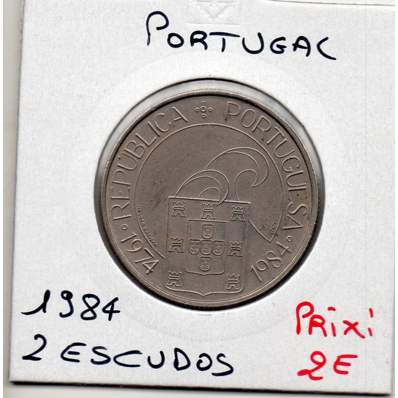 Portugal 25 escudos 1984 Sup, KM 623 pièce de monnaie