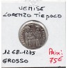 Italie Venise Lorenzo Tiepolo Grosso 1268-1275 TB+, pièce de monnaie