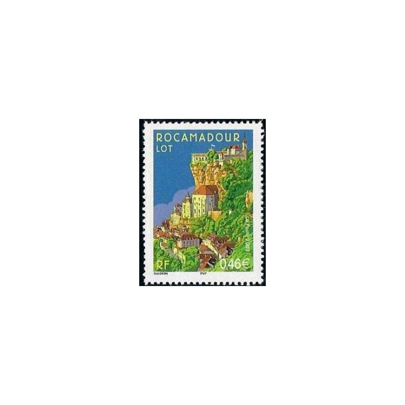 Timbre Yvert France No 3492 Rocamadour