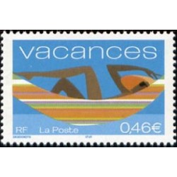 Timbre Yvert France No 3493 vacances