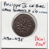 Gros Tournois à l'O Long Philippe IV (1290-1295) pièce de monnaie royale