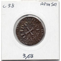 Gros Tournois à l'O Long Philippe IV (1290-1295) pièce de monnaie royale