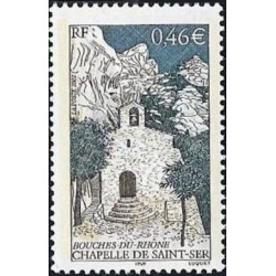 Timbre Yvert France No 3496 Chapelle de Saint Ser