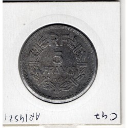 5 francs Lavrillier 1945 B Beaumont TB, France pièce de monnaie