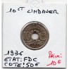 10 centimes Lindauer 1936 FDC, France pièce de monnaie