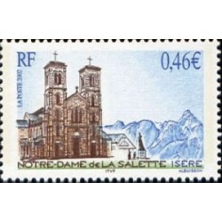 Timbre Yvert France No 3506 Basilique Notre Dame de la Salette