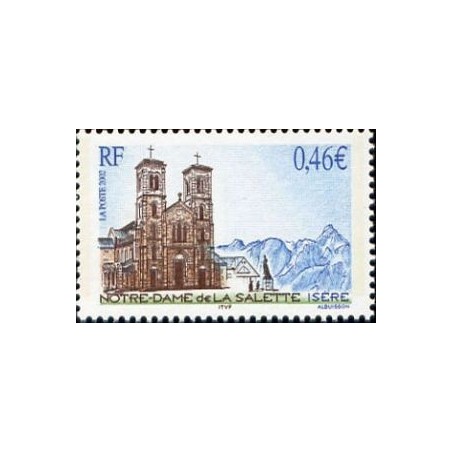 Timbre Yvert France No 3506 Basilique Notre Dame de la Salette