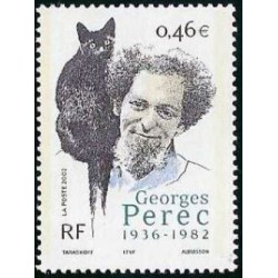 Timbre Yvert France No 3518 Georges Perec