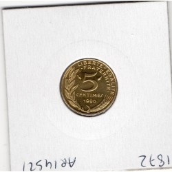 5 centimes Lagriffoul 1990 FDC, France pièce de monnaie