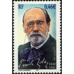 Timbre Yvert France No 3524 Emile Zola