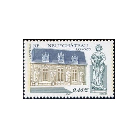 Timbre Yvert France No 3525 Neufchateau