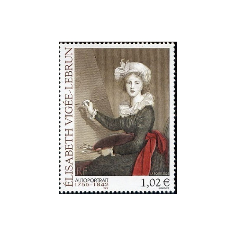 Timbre Yvert France No 3526 Elisabeth Vigée Lebrun