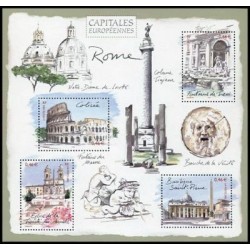 Timbres Yvert France No 3527-3530 Capitales Européennes Rome