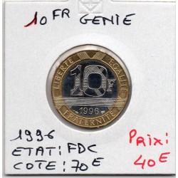 10 francs Génie bastille 1996 FDC, France pièce de monnaie