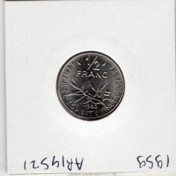 1/2 Franc Semeuse Nickel 1980 FDC, France pièce de monnaie