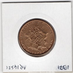 10 francs Mathieu 1974 tranche A FDC, France pièce de monnaie