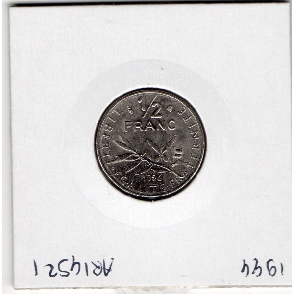 1/2 Franc Semeuse Nickel 1996 FDC, France pièce de monnaie